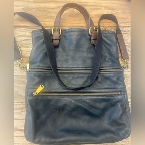 Fossil Messenger Bag! Super soft material lots of pockets.